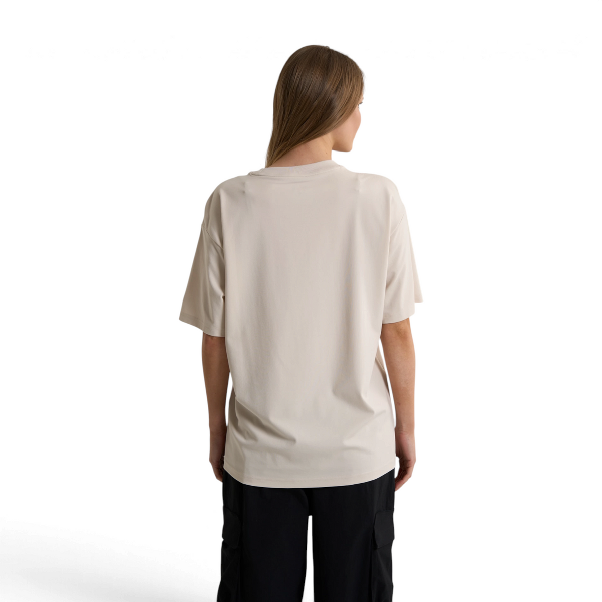 ANTA SS TEE SAND GREY