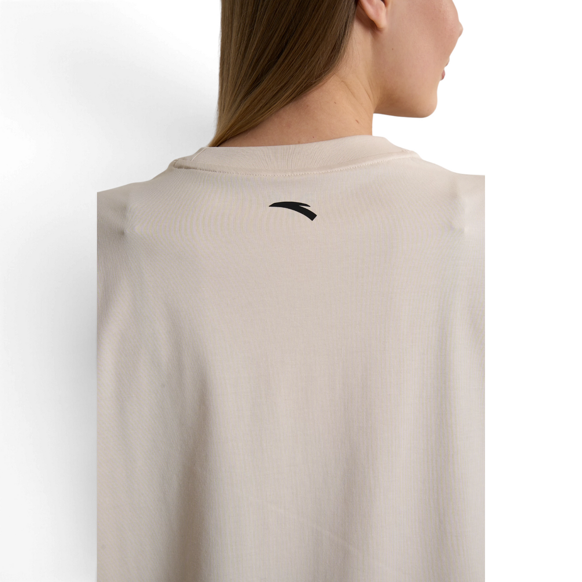 ANTA SS TEE SAND GREY