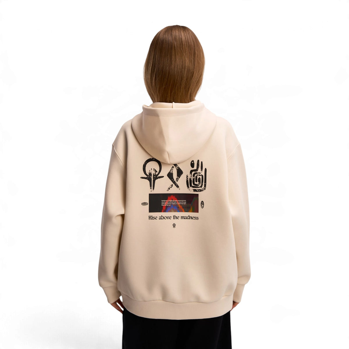 ANTA Unisex KAI Legacy Knit Track Top in Sand Grey – product view 8