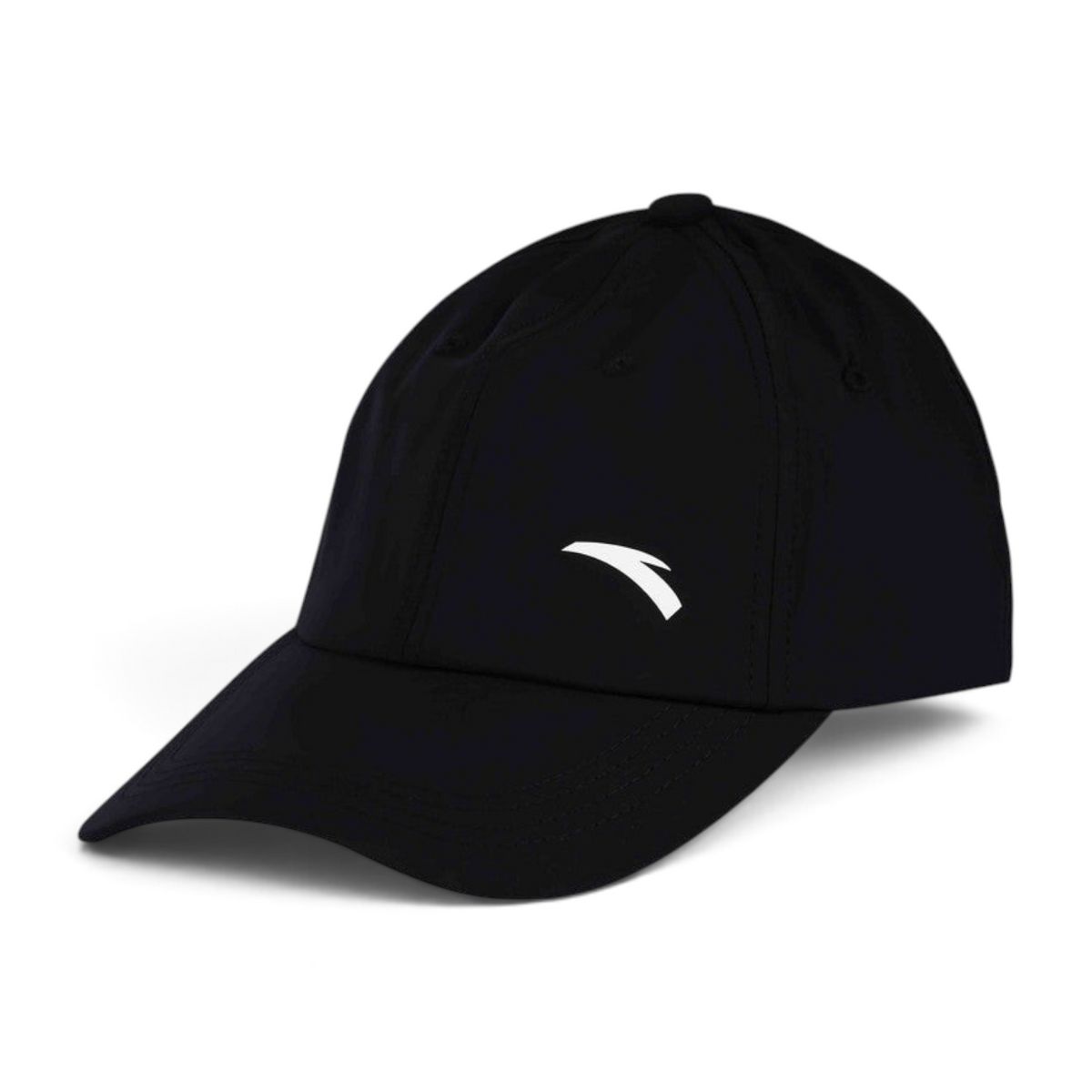 FRG SUNBONNET black baseball cap with a white logo on the front panel, featuring a classic curved brim design.