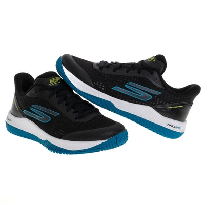 Skechers Viper Court Pro Pickleball Black Blue