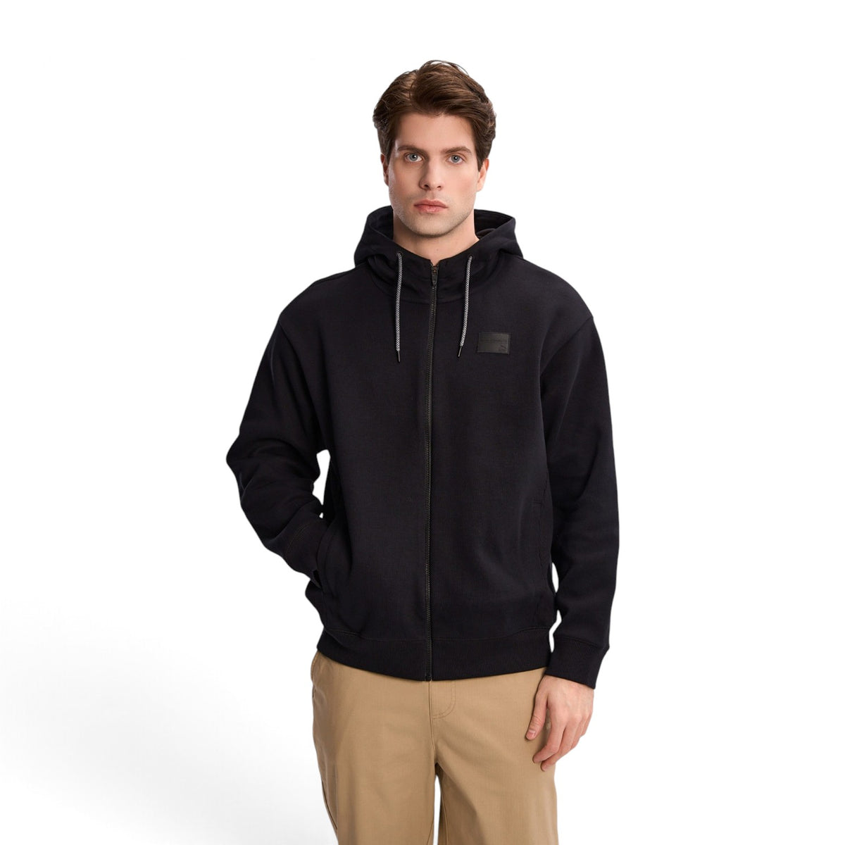 ANTA Knit Track Top - Black