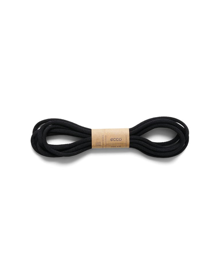 ECCO Sporty Round Laces Black