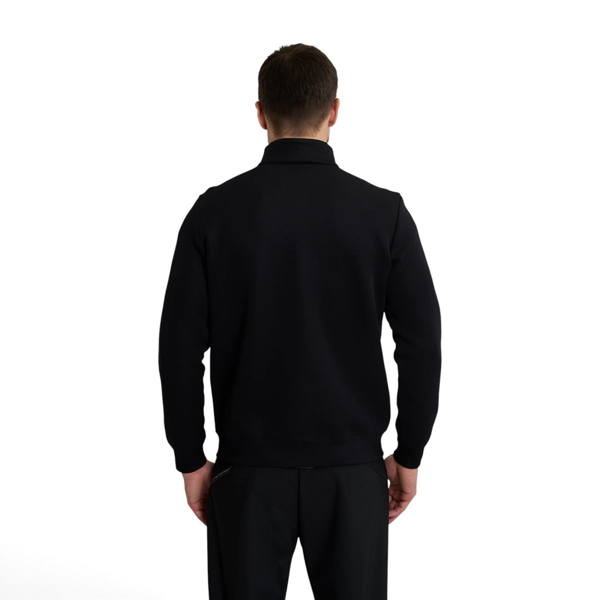 ANTA Knit Track Top - Black
