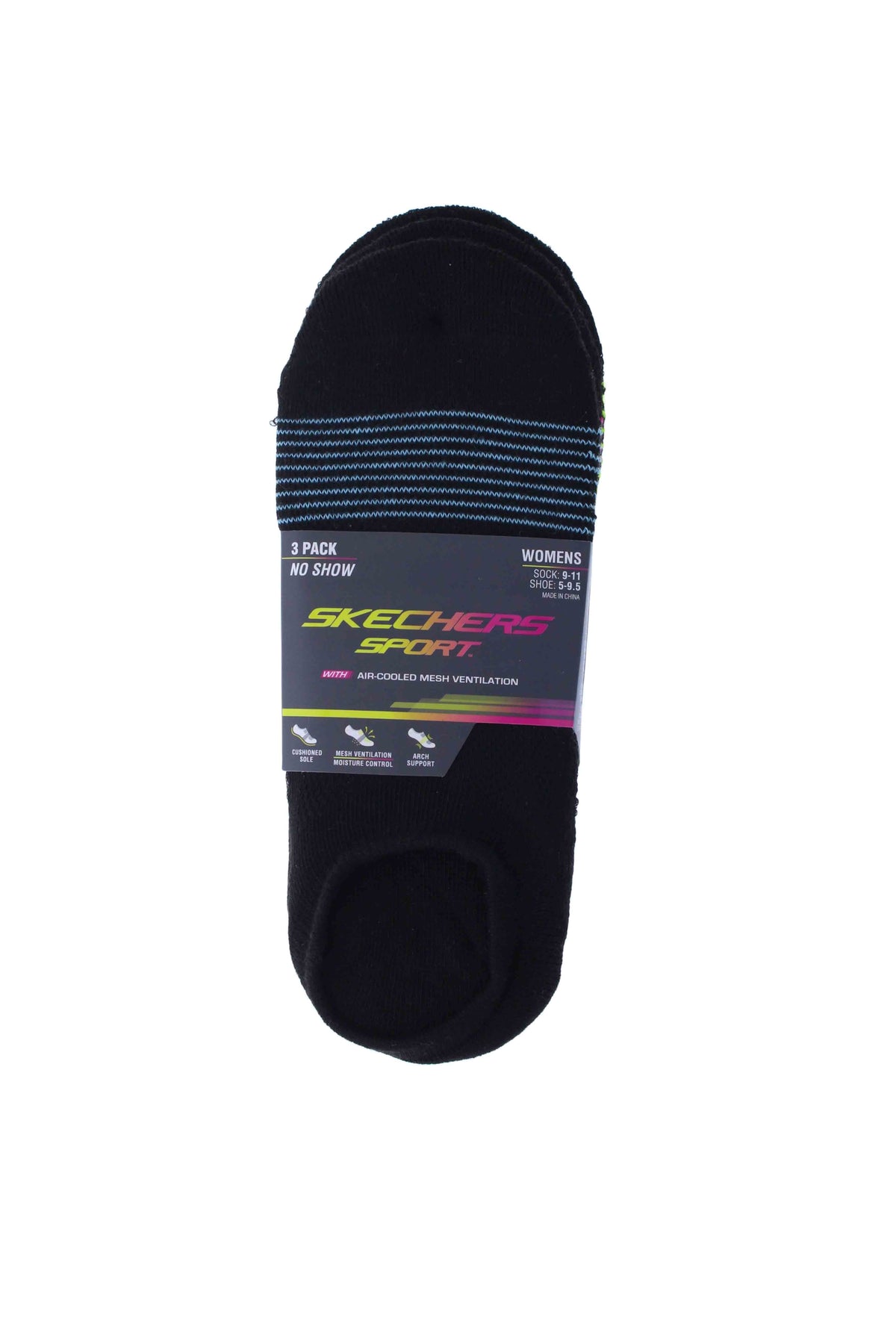 3PK WOMENS 1/2 TERRY SUPER NO SHOW