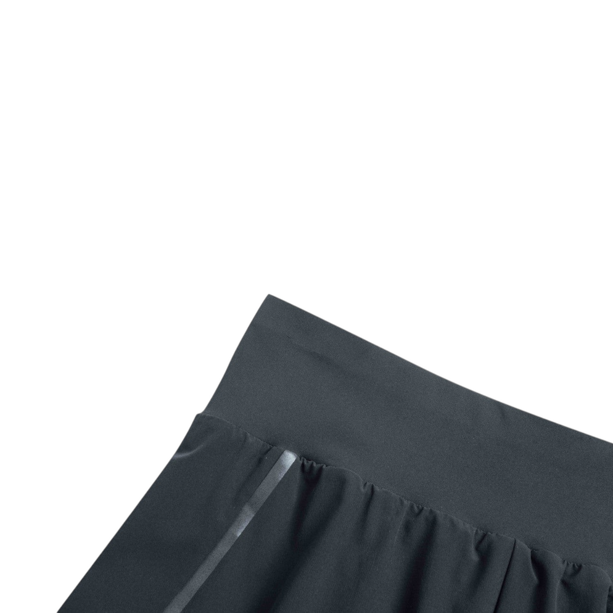 FRG ANTA knit track pants in black featuring a comfortable elasticated waistband and lightweight fabric construction