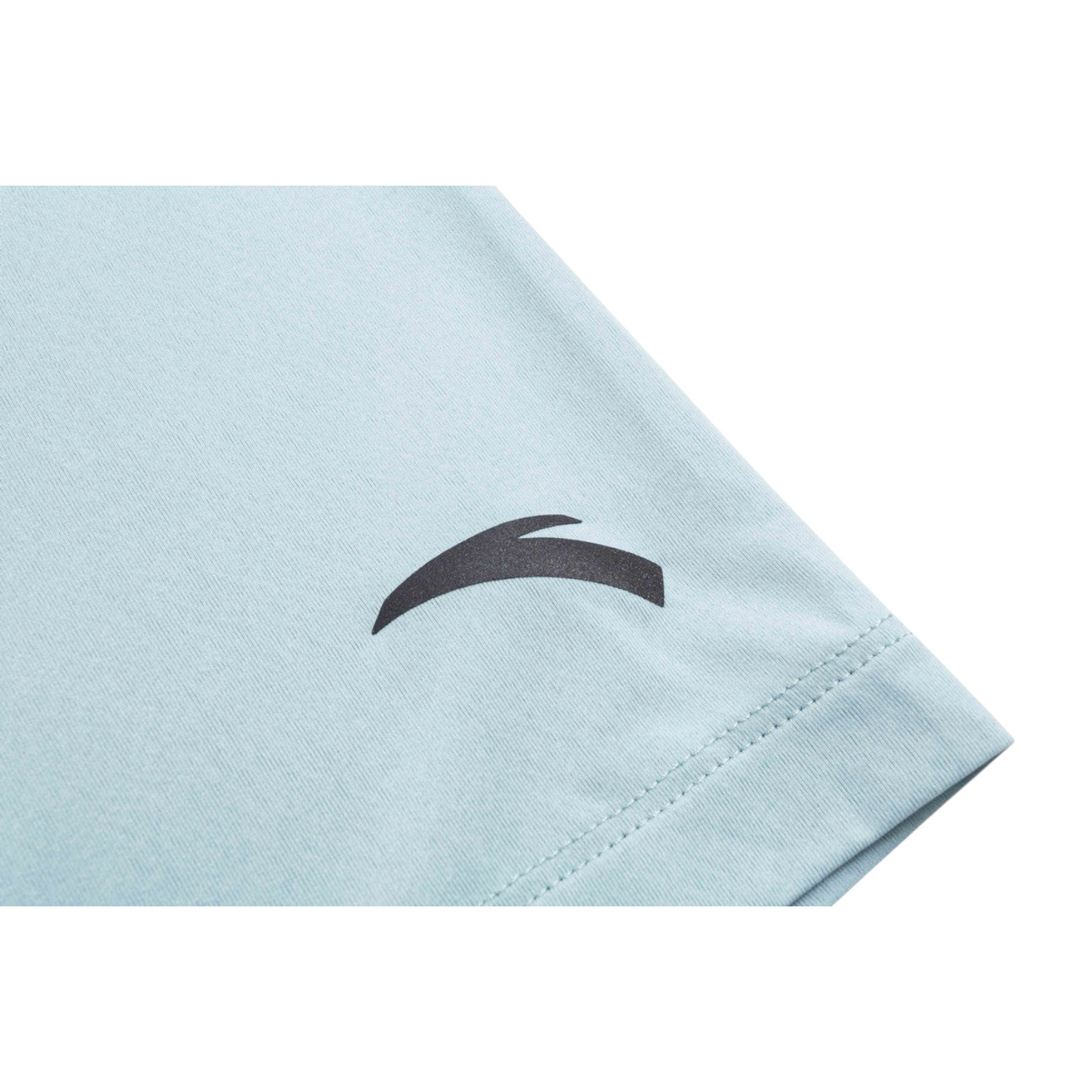 FRG ANTA advanced training running t-shirt in crab shell blue with black logo detail and breathable polyester fabric