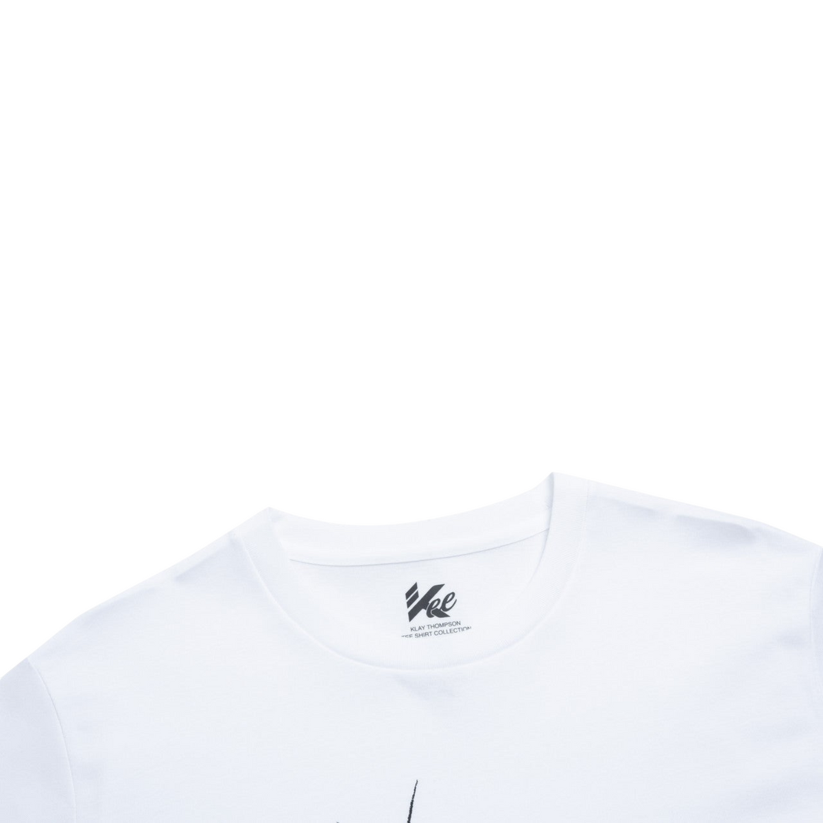 FRG ANTA KTEE pure white cotton crew neck t-shirt with basketball-inspired graphic detail