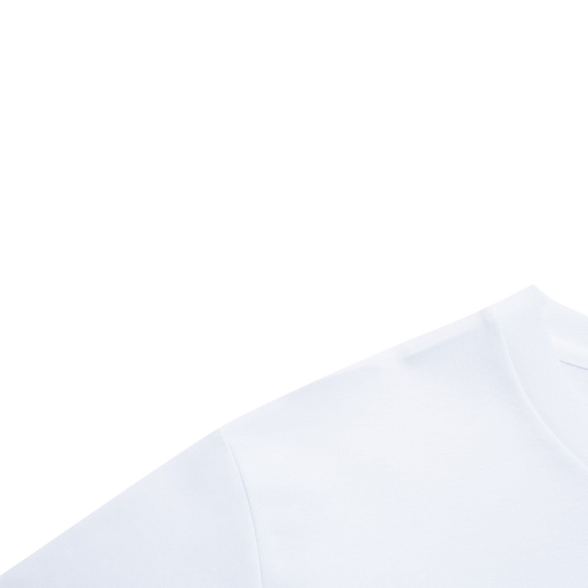 FRG ANTA KTEE pure white 100% cotton crew neck basketball t-shirt with a soft breathable regular fit design