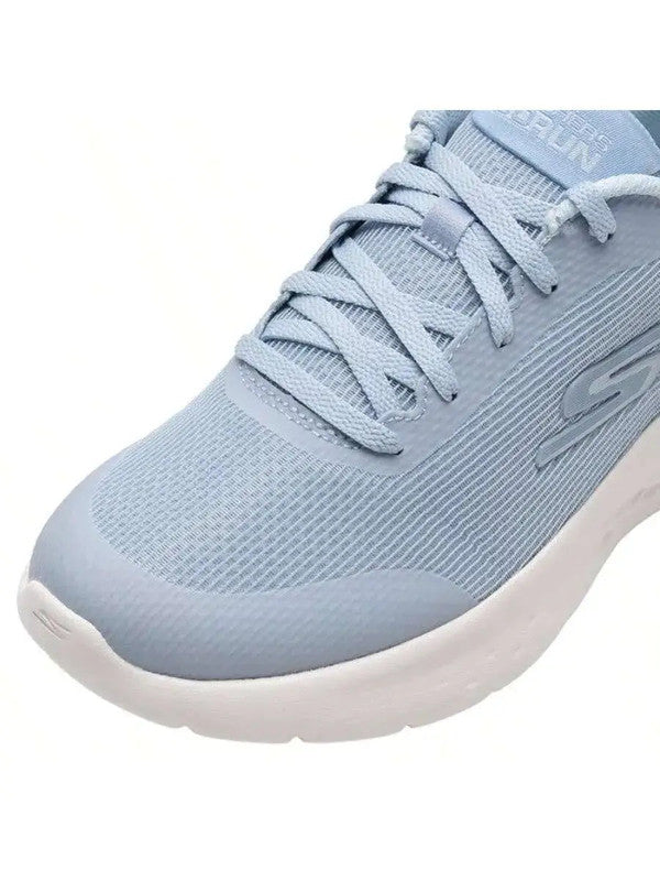 FRG GO RUN LITE light blue lightweight running shoe with a thick white cushioned sole and side logo detail