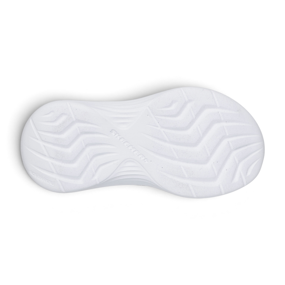 FRG Skechers Selectors Reset Achieved sneaker white non-marking rubber outsole with wave pattern tread