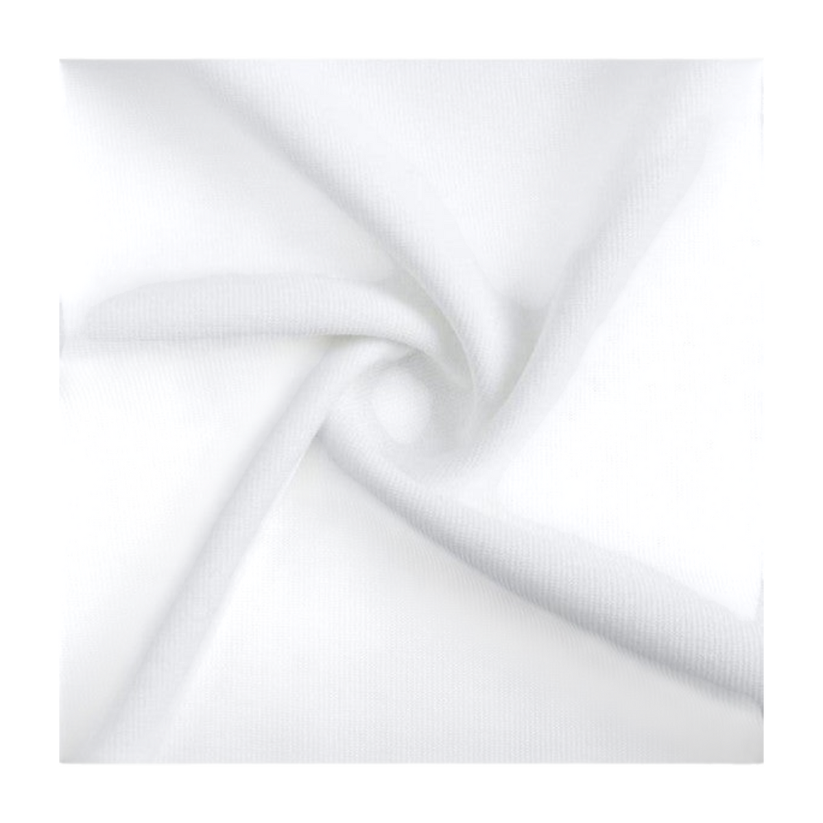 FRG ANTA white lifestyle short sleeve t-shirt fabric texture with soft breathable cotton blend material
