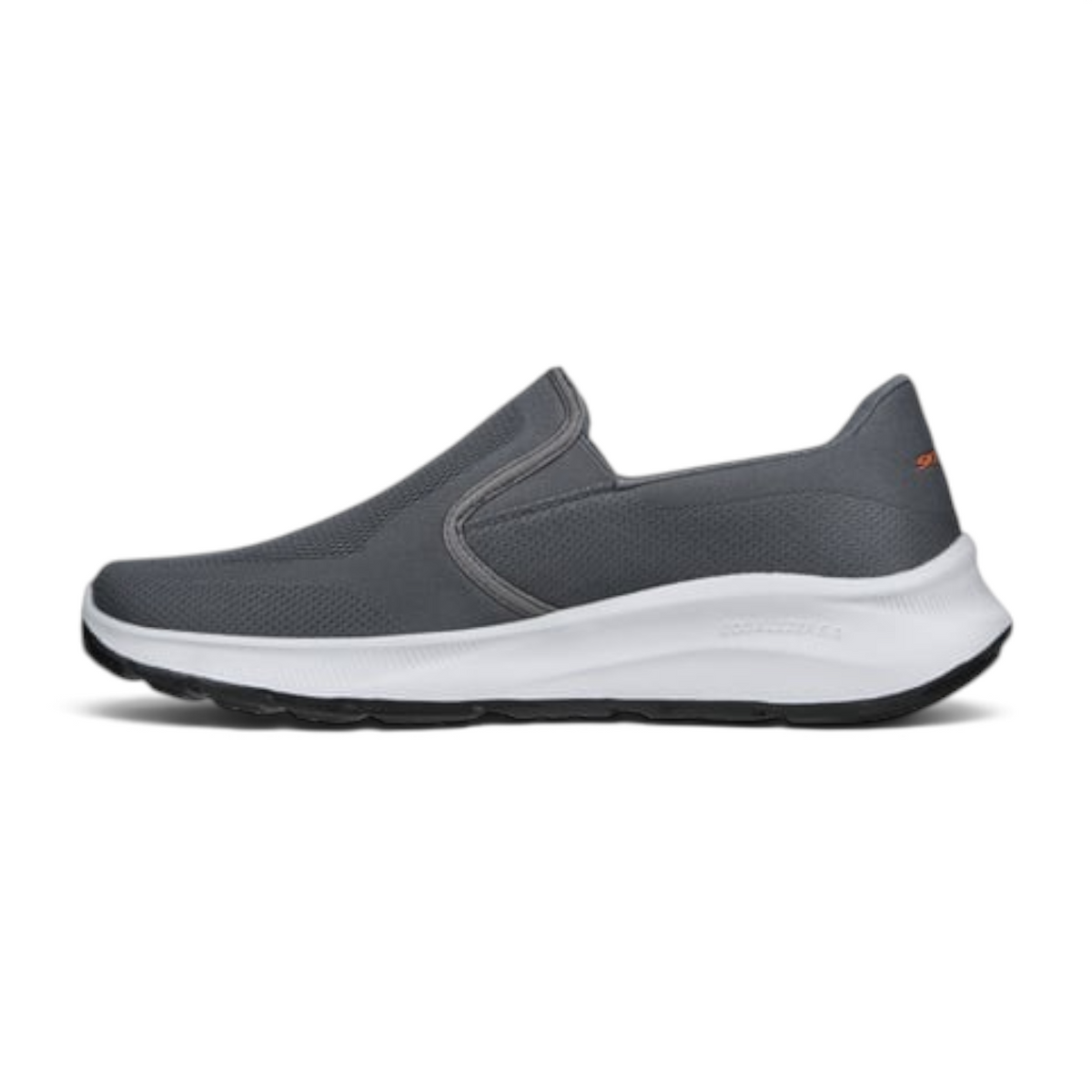 FRG EQUALIZER 5.0 grey vegan slip-on sneaker with white cushioned midsole and breathable mesh upper