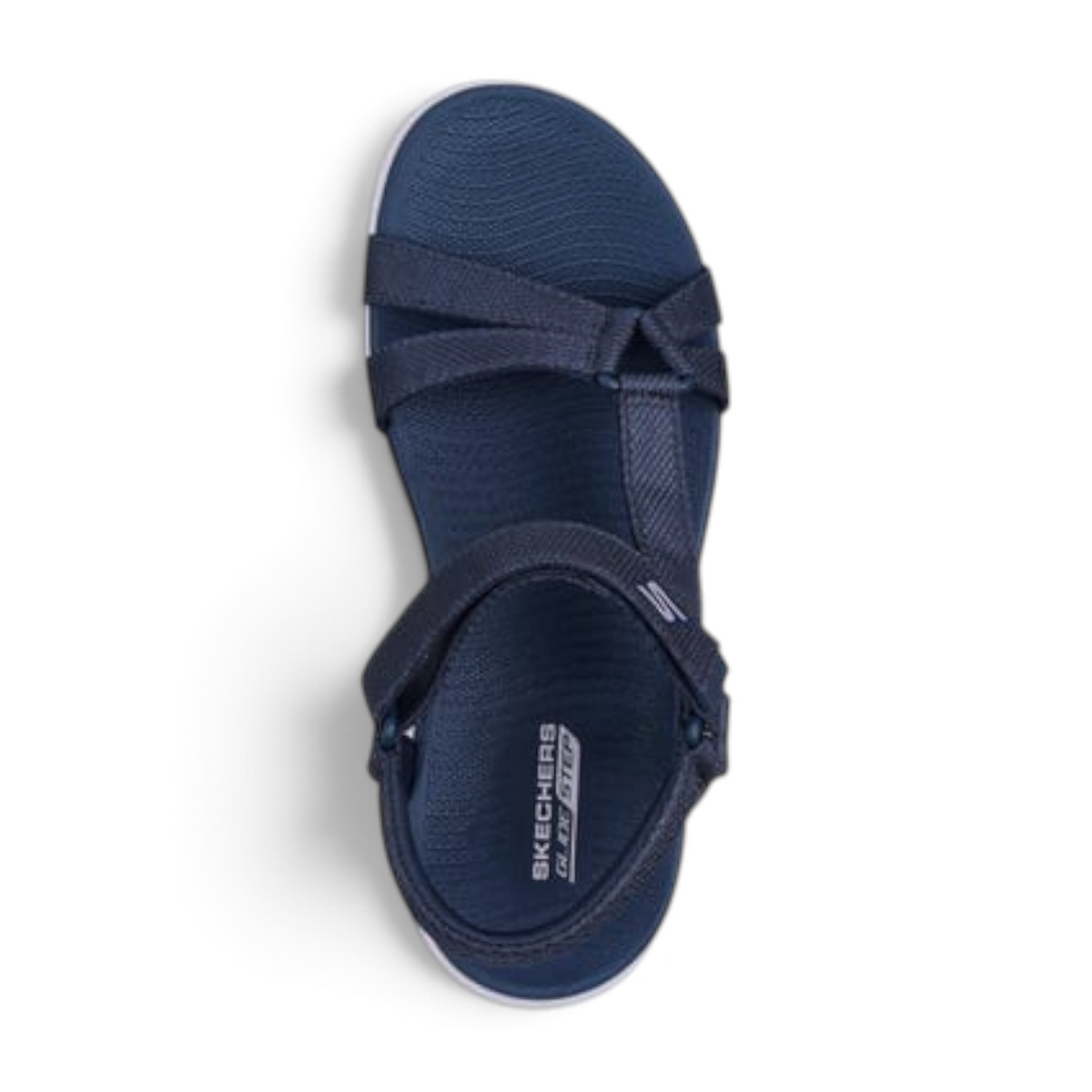 FRG GO WALK ARCH FIT 2.0 ANNIE navy blue athletic sandal with supportive contoured footbed and adjustable straps