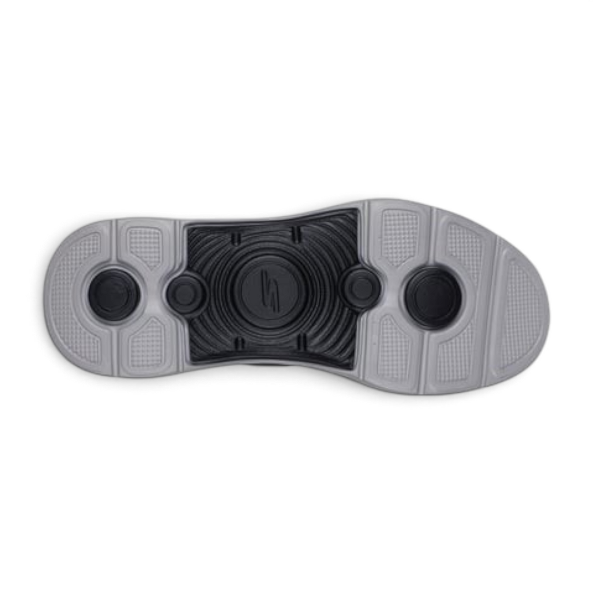 FRG GO WALK ARCH FIT 2.0 TEMPORAL sneaker outsole featuring a grey and black traction pattern for stability