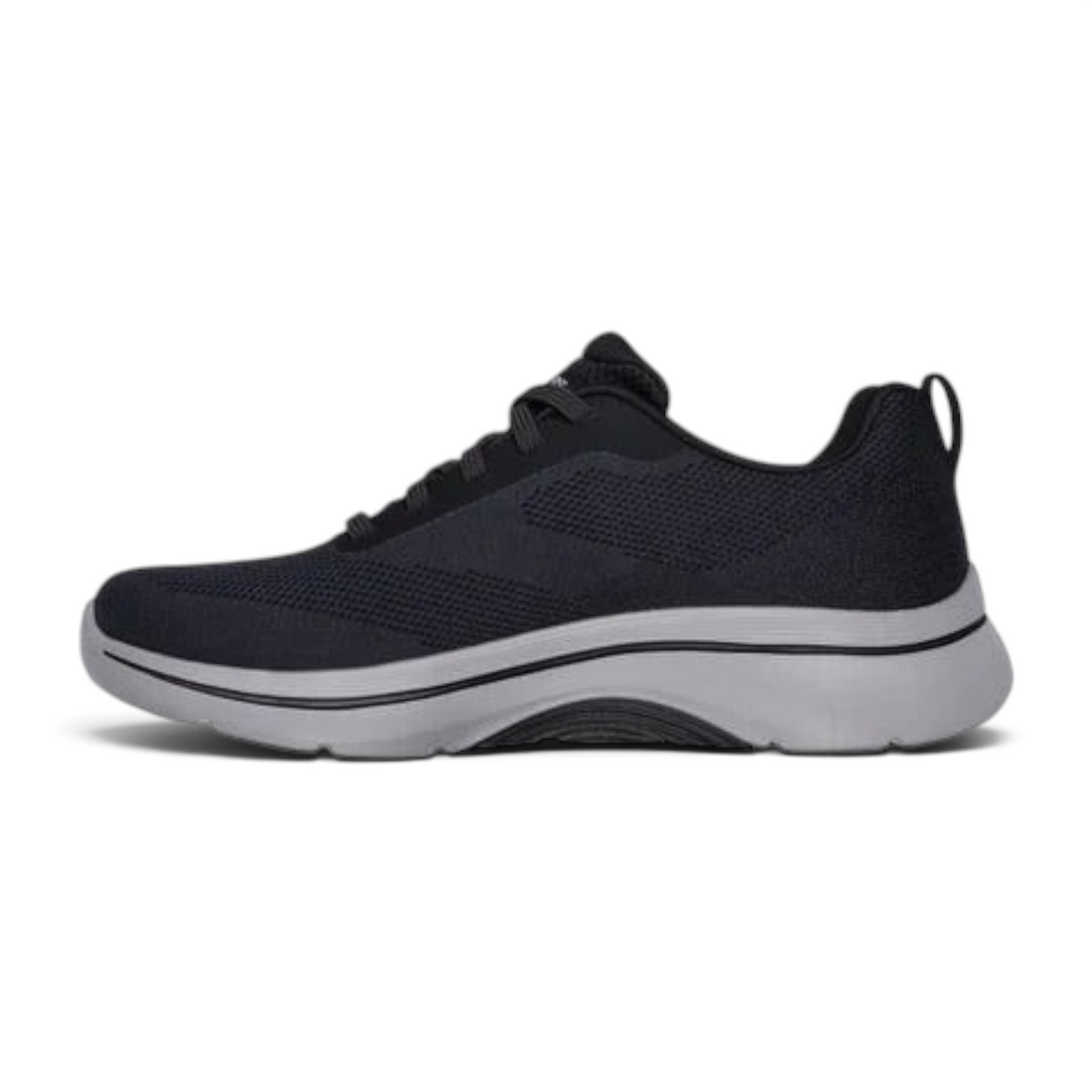 FRG GO WALK ARCH FIT 2.0 - TEMPORAL black walking sneaker with breathable mesh upper and supportive grey midsole