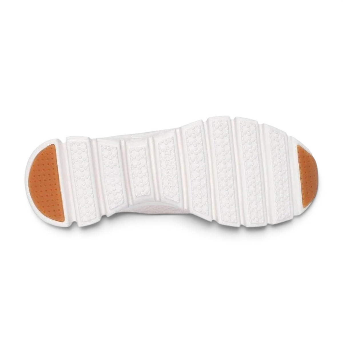 FRG GLIDE-STEP TRANQUILITY sneaker white rubber outsole with brown traction pads for grip