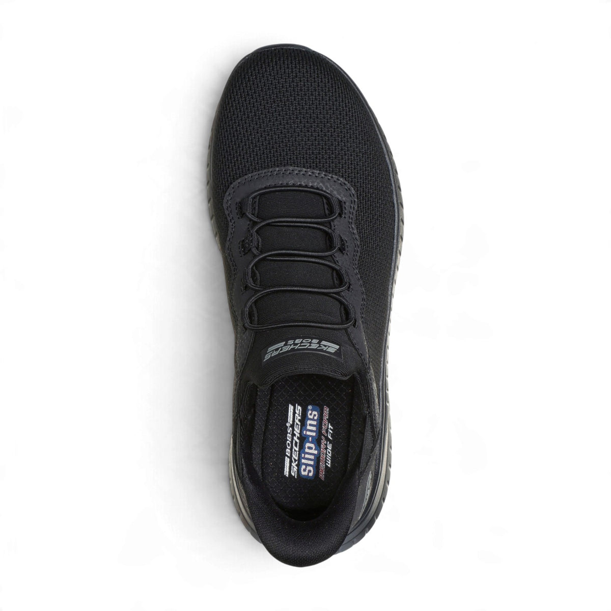 Skechers Women's BOBS Squad Chaos Daily Inspiration Slip-Ins Sneakers – Black/Black – product view 4