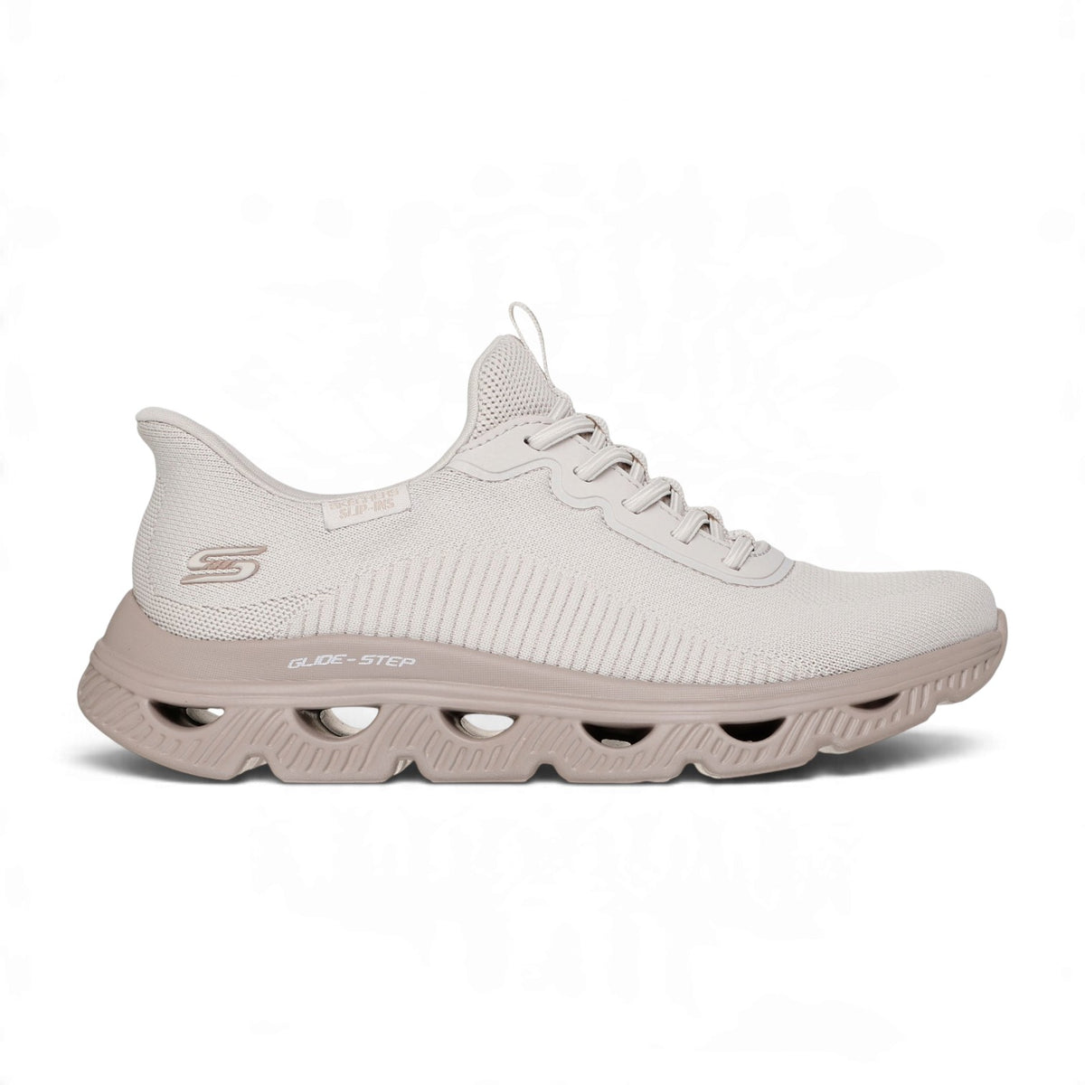 Skechers Women's BOBS Arc Waves Slip-Ins Sneakers – Natural – product view 1