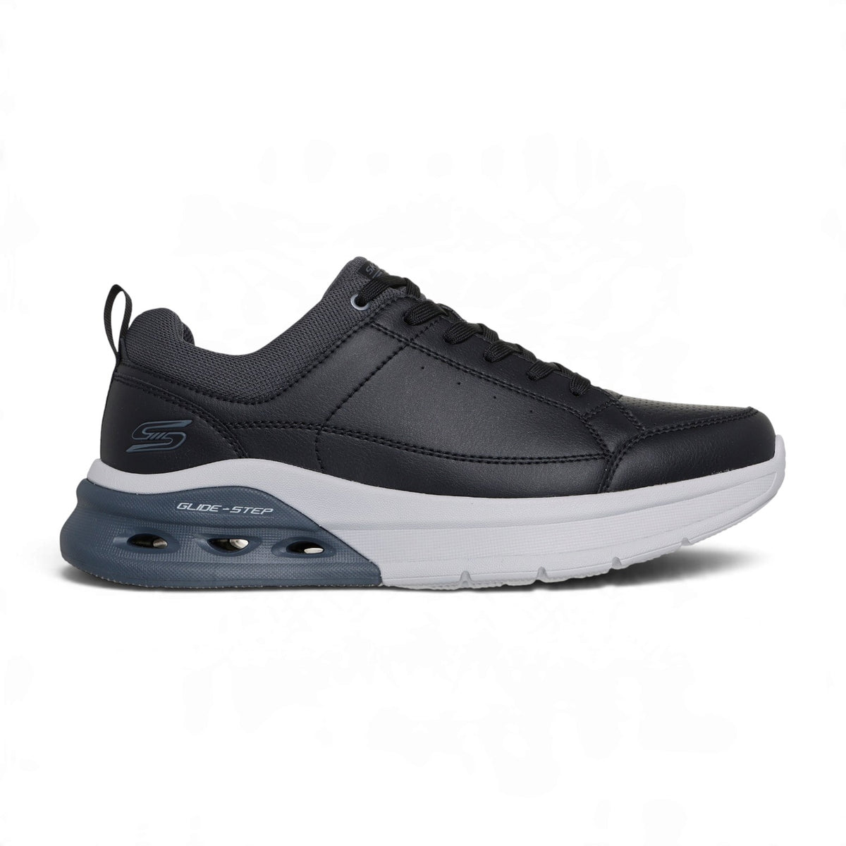 Skechers Men's BOBS Arc Waves 2.0 Lace-Up Sneakers – Black – product view 1