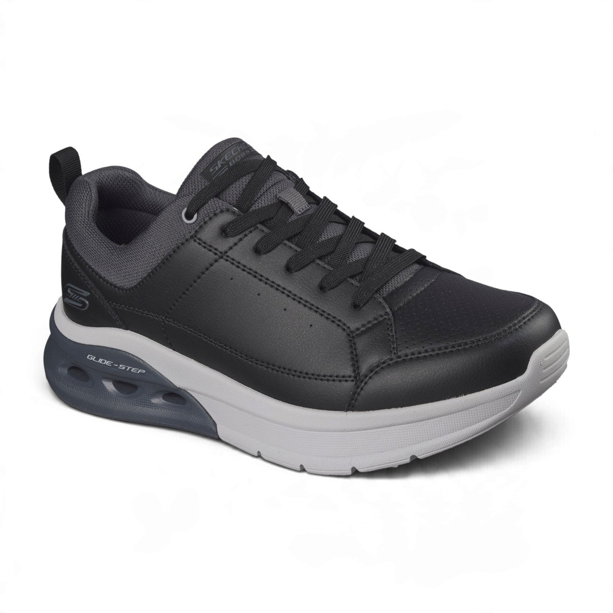 Skechers Men's BOBS Arc Waves 2.0 Lace-Up Sneakers – Black – product view 2