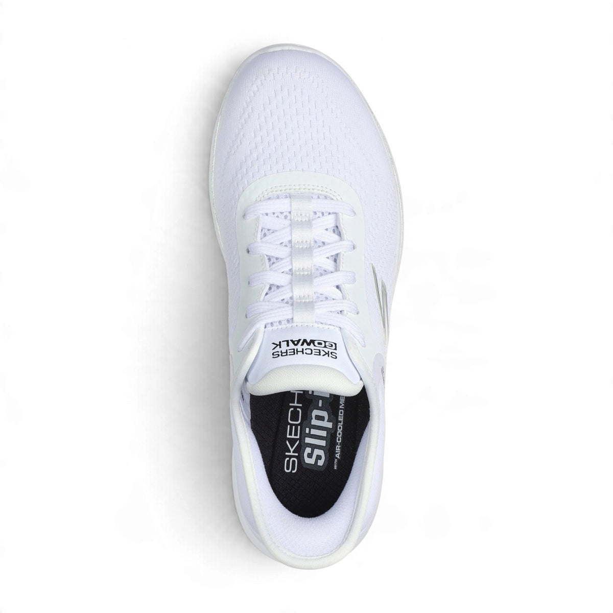 Skechers Women's GO WALK 7 Valin Slip-Ins Walking Shoes – White/Black – product view 4
