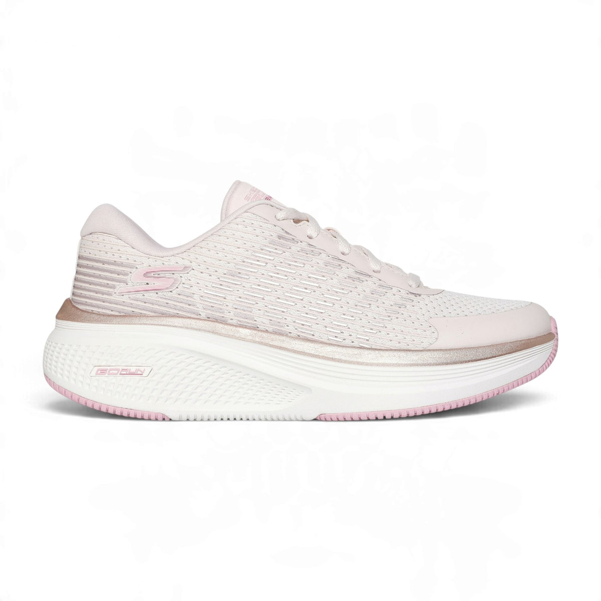 Skechers Women's GO RUN Elevate 2.0 Badric Running Shoes – Natural/Pink – product view 1