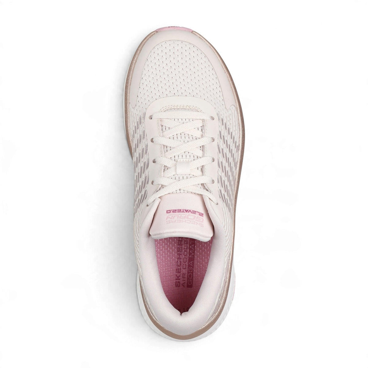 Skechers Women's GO RUN Elevate 2.0 Badric Running Shoes – Natural/Pink – product view 4