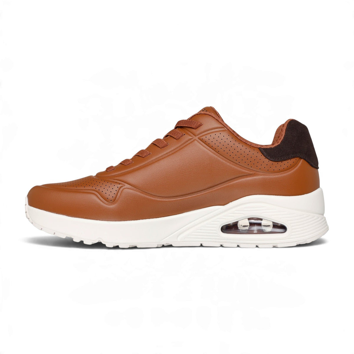 Skechers Men's UNO Lace-Up Sneakers – Dark Brown – product view 3
