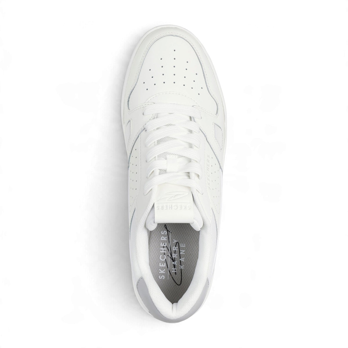 Skechers Men's KOOPA Harry Kane Court Lace-Up Sneakers – White – product view 4