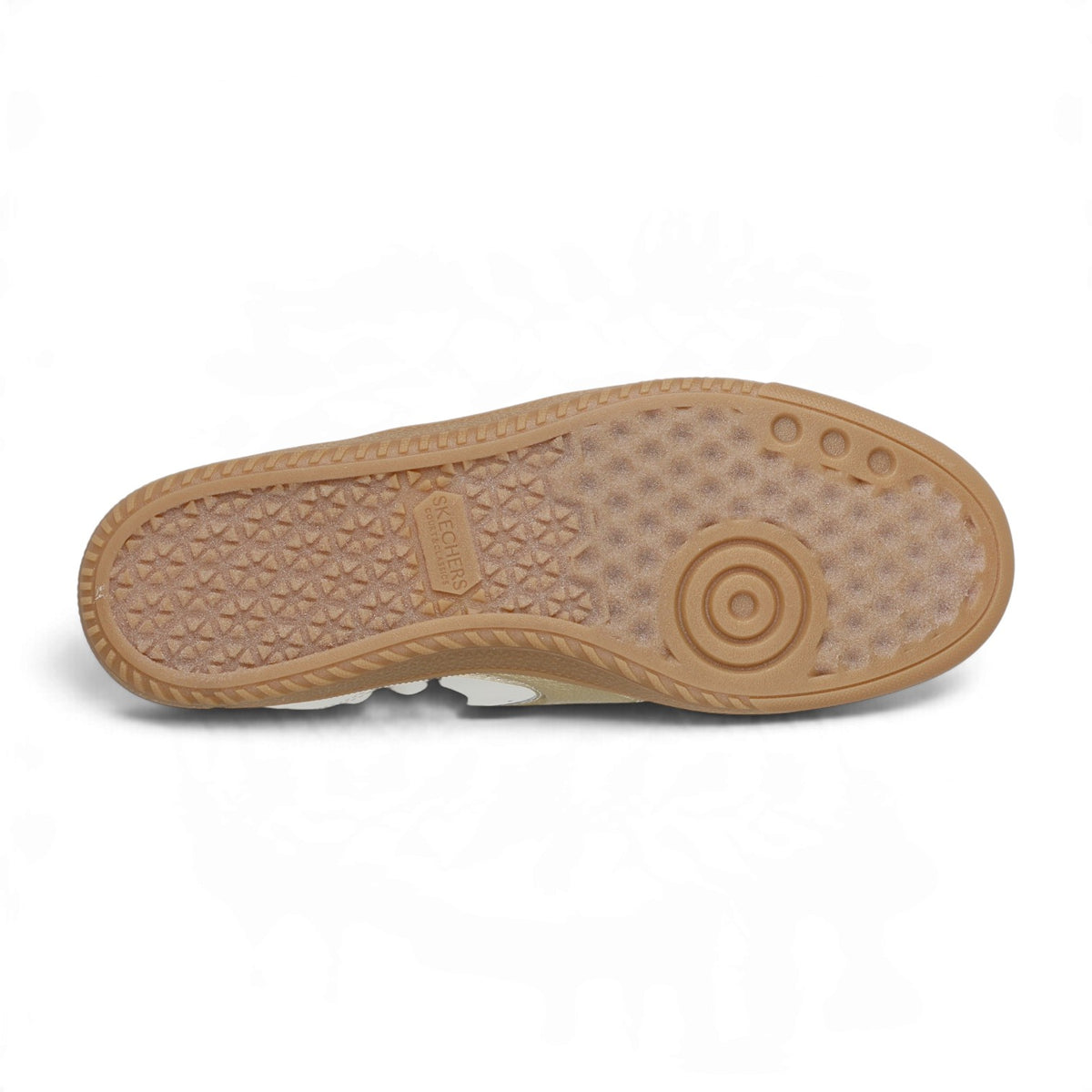 Skechers Women's Hotshot Simply Stitched Lace-Up Sneakers – Natural/Gold – product view 5