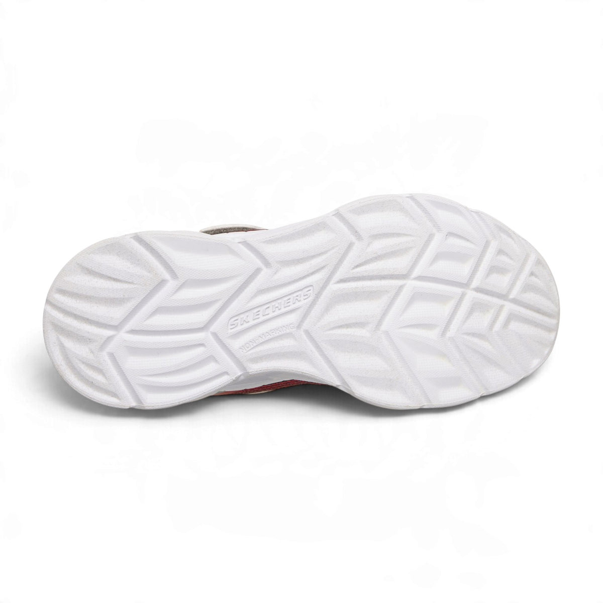 Skechers Boys' S-Lights Vortex 3.0 Light-Up Sneakers – Silver/Red – product view 6
