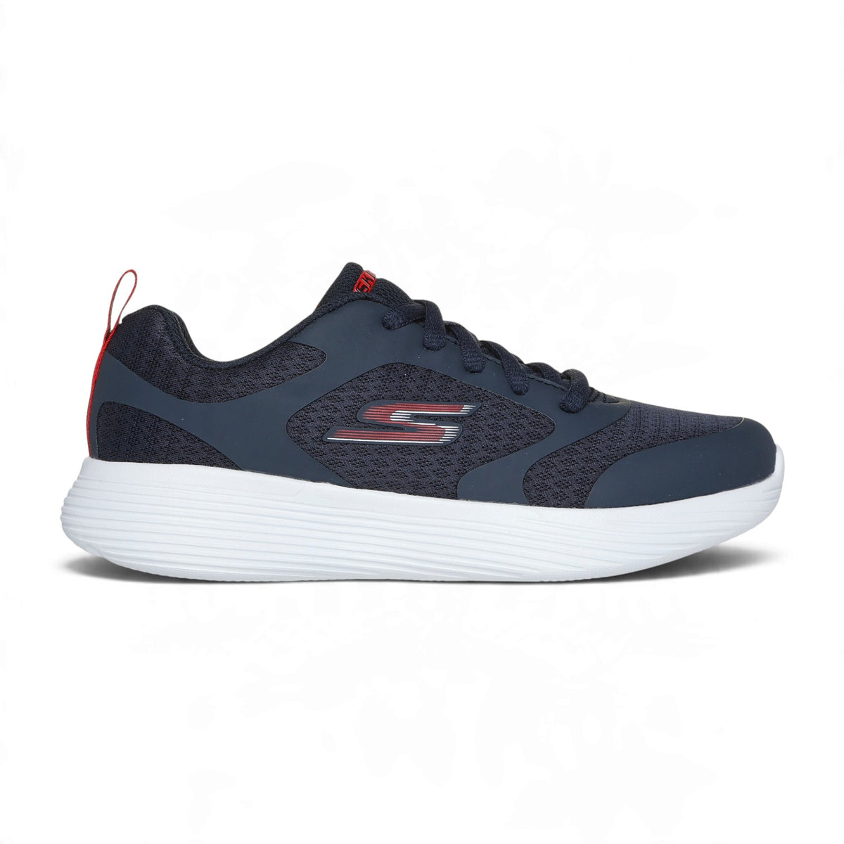 Skechers Boys' GO RUN 400 V2 Lace-Up Sneakers – Navy/Red – product view 1